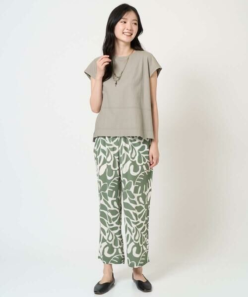 GIANNI LO GIUDICE / ジャンニ・ロ・ジュディチェ カットソー | [洗える]クールローレルノースリーブカットソー | 詳細16