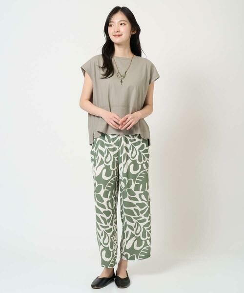 GIANNI LO GIUDICE / ジャンニ・ロ・ジュディチェ カットソー | [洗える]クールローレルノースリーブカットソー | 詳細17