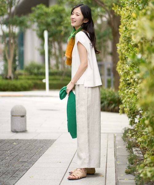 GIANNI LO GIUDICE / ジャンニ・ロ・ジュディチェ カットソー | [洗える]クールローレルノースリーブカットソー | 詳細21