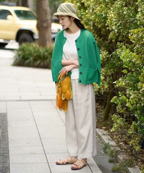 GIANNI LO GIUDICE / ジャンニ・ロ・ジュディチェ カットソー | [洗える]クールローレルノースリーブカットソー | 詳細23