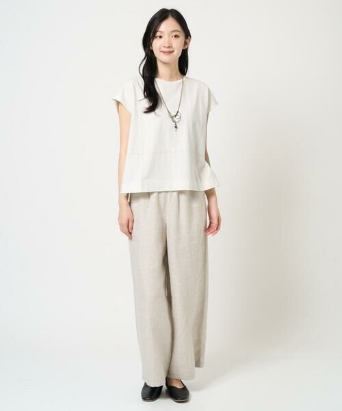 GIANNI LO GIUDICE / ジャンニ・ロ・ジュディチェ カットソー | [洗える]クールローレルノースリーブカットソー | 詳細25