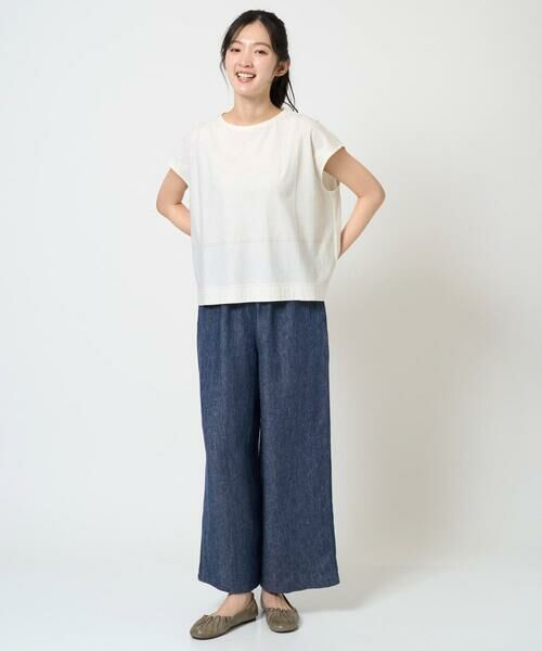 GIANNI LO GIUDICE / ジャンニ・ロ・ジュディチェ カットソー | [洗える]クールローレルノースリーブカットソー | 詳細29