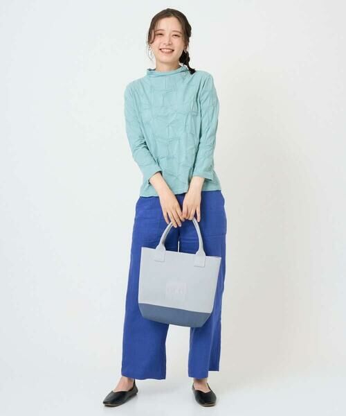 GIANNI LO GIUDICE / ジャンニ・ロ・ジュディチェ カットソー | [洗える・日本製]麻混シャーリングカットソー | 詳細1