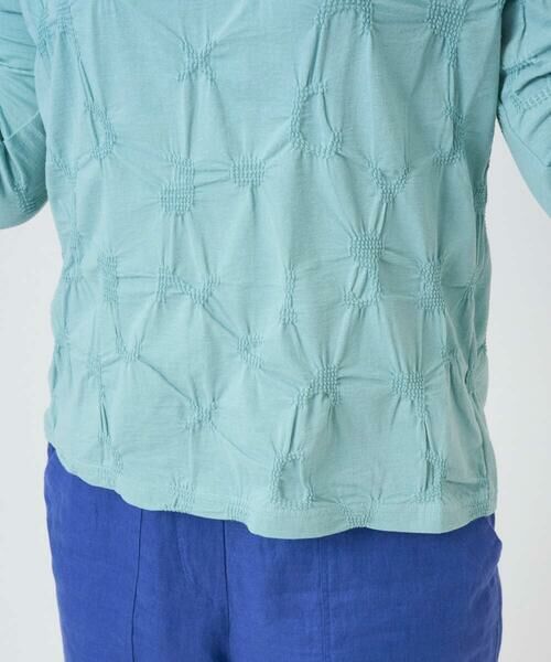 GIANNI LO GIUDICE / ジャンニ・ロ・ジュディチェ カットソー | [洗える・日本製]麻混シャーリングカットソー | 詳細17