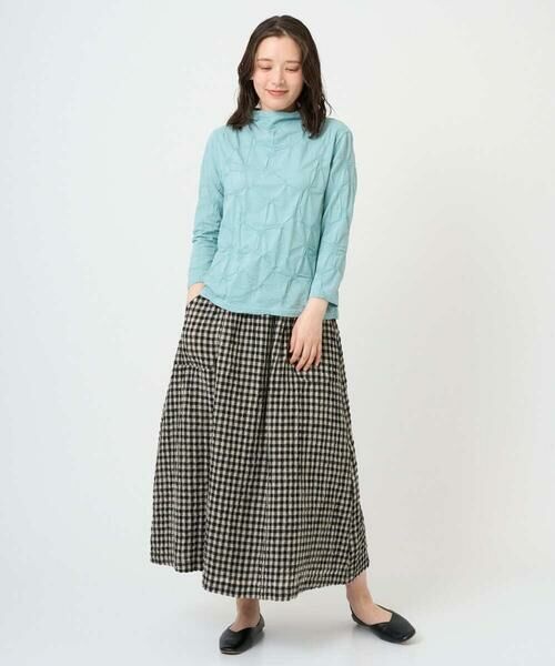 GIANNI LO GIUDICE / ジャンニ・ロ・ジュディチェ カットソー | [洗える・日本製]麻混シャーリングカットソー | 詳細2