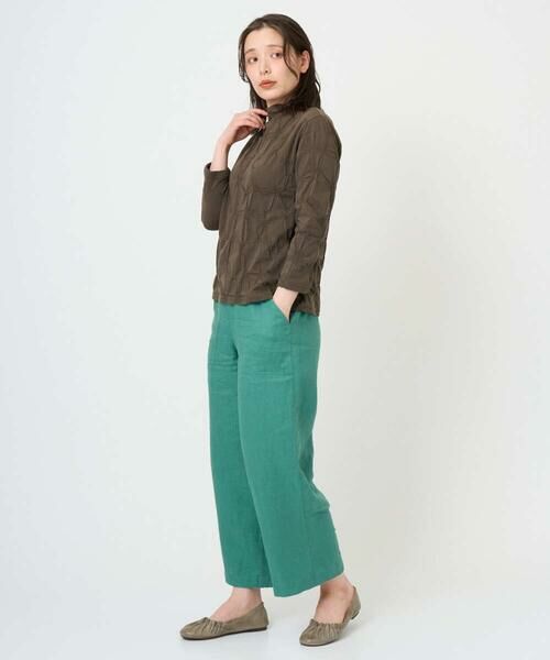 GIANNI LO GIUDICE / ジャンニ・ロ・ジュディチェ カットソー | [洗える・日本製]麻混シャーリングカットソー | 詳細6