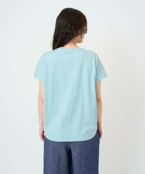 GIANNI LO GIUDICE / ジャンニ・ロ・ジュディチェ カットソー | [洗える・日本製]麻混シャーリングフレンチスリーブカットソー | 詳細18