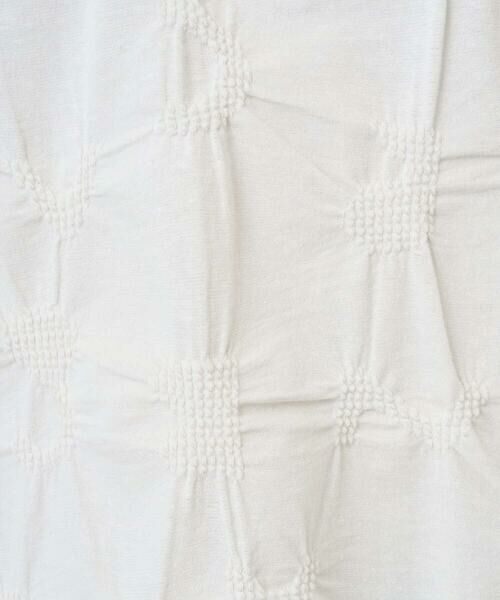 GIANNI LO GIUDICE / ジャンニ・ロ・ジュディチェ カットソー | [洗える・日本製]麻混シャーリングフレンチスリーブカットソー | 詳細24