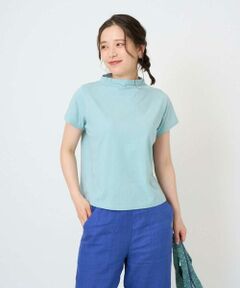 GIANNI LO GIUDICE / ジャンニ・ロ・ジュディチェ カットソー | [洗える・日本製]綿麻ボトルネック天竺カットソー