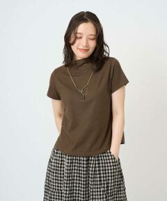 GIANNI LO GIUDICE / ジャンニ・ロ・ジュディチェ カットソー | [洗える・日本製]綿麻ボトルネック天竺カットソー