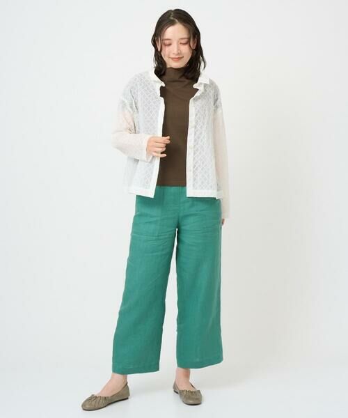 GIANNI LO GIUDICE / ジャンニ・ロ・ジュディチェ カットソー | [洗える・日本製]綿麻ボトルネック天竺カットソー | 詳細10