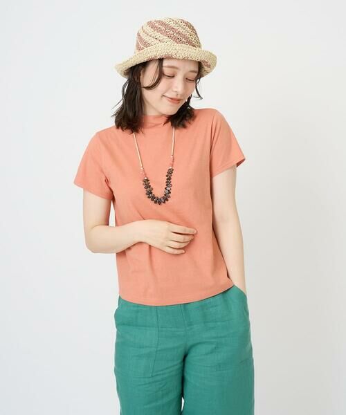 GIANNI LO GIUDICE / ジャンニ・ロ・ジュディチェ カットソー | [洗える・日本製]綿麻ボトルネック天竺カットソー | 詳細13