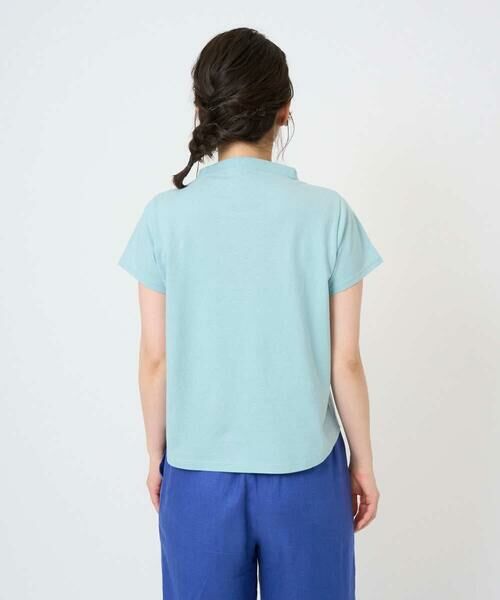 GIANNI LO GIUDICE / ジャンニ・ロ・ジュディチェ カットソー | [洗える・日本製]綿麻ボトルネック天竺カットソー | 詳細17