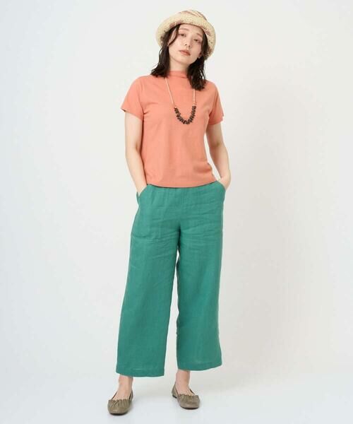 GIANNI LO GIUDICE / ジャンニ・ロ・ジュディチェ カットソー | [洗える・日本製]綿麻ボトルネック天竺カットソー | 詳細5