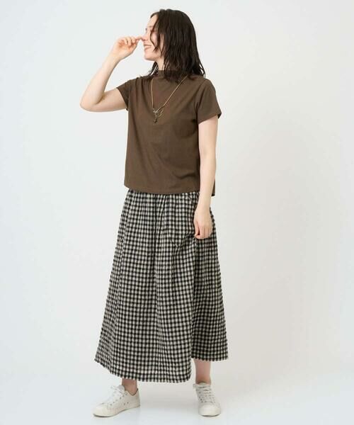 GIANNI LO GIUDICE / ジャンニ・ロ・ジュディチェ カットソー | [洗える・日本製]綿麻ボトルネック天竺カットソー | 詳細9