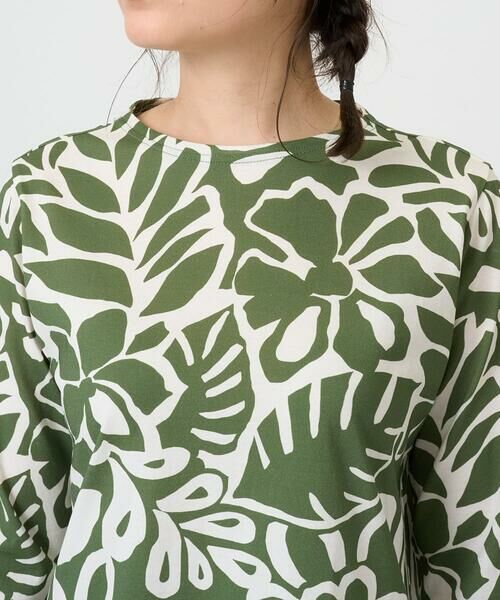 GIANNI LO GIUDICE / ジャンニ・ロ・ジュディチェ カットソー | [洗える・日本製]ボタニカルフワラープリントカットソー | 詳細10