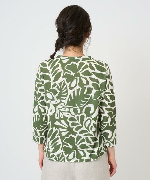 GIANNI LO GIUDICE / ジャンニ・ロ・ジュディチェ カットソー | [洗える・日本製]ボタニカルフワラープリントカットソー | 詳細9