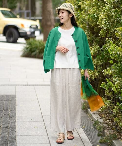 GIANNI LO GIUDICE / ジャンニ・ロ・ジュディチェ その他パンツ | [洗える]デニム調リネンパンツ | 詳細21