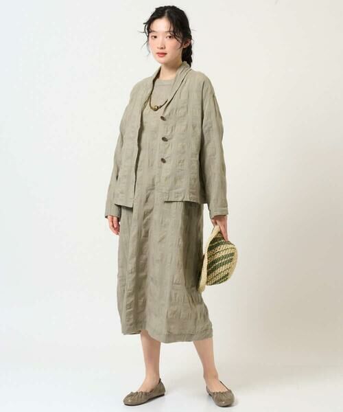 GIANNI LO GIUDICE / ジャンニ・ロ・ジュディチェ シャツ・ブラウス | [洗える]シャドーチェックブラウス | 詳細12