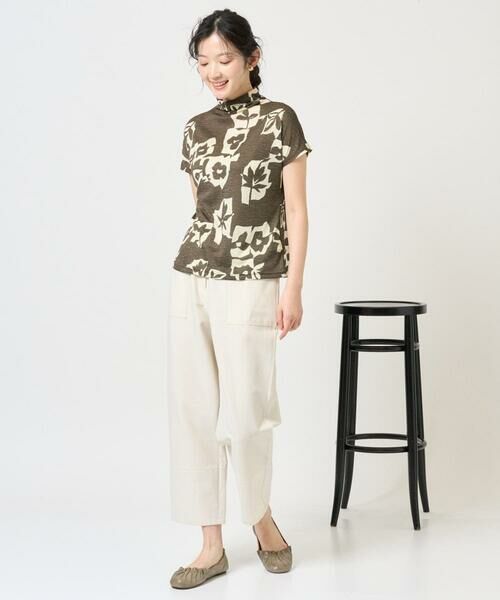 GIANNI LO GIUDICE / ジャンニ・ロ・ジュディチェ カットソー | [洗える・日本製]アイアスポップフラワープリントカットソー | 詳細6