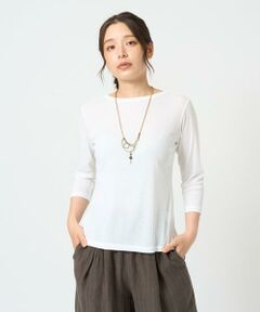 GIANNI LO GIUDICE / ジャンニ・ロ・ジュディチェ カットソー | [洗える・日本製]強撚フライスカットソー