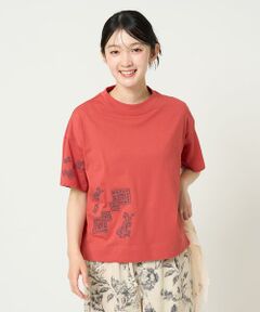 GIANNI LO GIUDICE / ジャンニ・ロ・ジュディチェ カットソー | 【洗える】コットン天竺刺繍カットソー