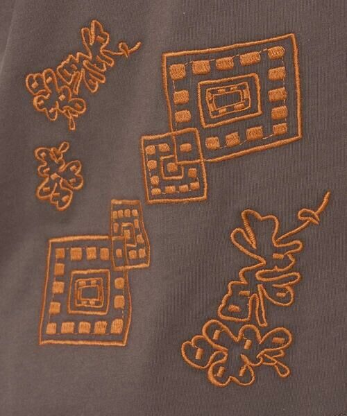 GIANNI LO GIUDICE / ジャンニ・ロ・ジュディチェ カットソー | 【洗える】コットン天竺刺繍カットソー | 詳細15