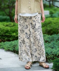 GIANNI LO GIUDICE / ジャンニ・ロ・ジュディチェ その他パンツ | [洗える]淡彩フラワープリントパンツ