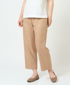 GIANNI LO GIUDICE / ジャンニ・ロ・ジュディチェ その他パンツ | [洗える・日本製]麻調ストレッチパンツ