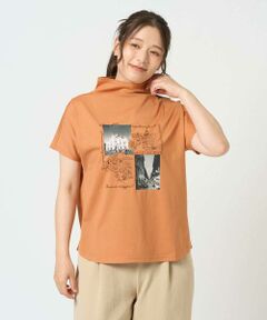 GIANNI LO GIUDICE / ジャンニ・ロ・ジュディチェ カットソー | [洗える]天竺フォトプリントTシャツ