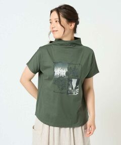 GIANNI LO GIUDICE / ジャンニ・ロ・ジュディチェ カットソー | [洗える]天竺フォトプリントTシャツ