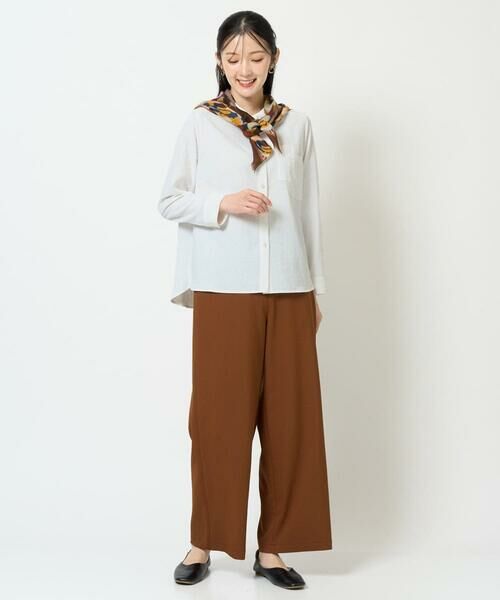 GIANNI LO GIUDICE / ジャンニ・ロ・ジュディチェ シャツ・ブラウス | [洗える・日本製]マルチファンクションシャツブラウス | 詳細2