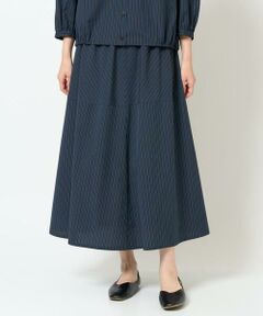 GIANNI LO GIUDICE / ジャンニ・ロ・ジュディチェ ロング・マキシ丈スカート | [洗える]レジメンストライプスカート