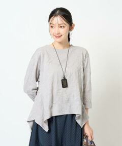 GIANNI LO GIUDICE / ジャンニ・ロ・ジュディチェ カットソー | [洗える・日本製]キャッチワッシャーイレヘムカットソー