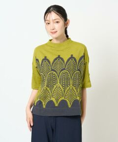 GIANNI LO GIUDICE / ジャンニ・ロ・ジュディチェ カットソー | [洗える・日本製]キャッチワッシャージャカードカットソー