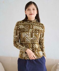 GIANNI LO GIUDICE / ジャンニ・ロ・ジュディチェ カットソー | [洗える]リバートライバルプリントカットソー