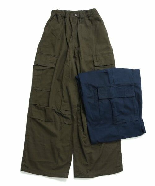 GLAZOS / グラソス その他パンツ | 【大人向けサイズあり】コットンツイル・パラシュートカーゴパンツ | 詳細13