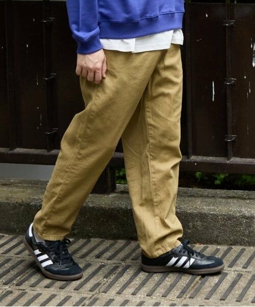 GLAZOS / グラソス その他パンツ | 【大人向けサイズあり】コットンツイル・シェフパンツ（ベージュ）