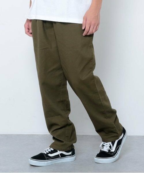 GLAZOS / グラソス その他パンツ | 【大人向けサイズあり】コットンツイル・シェフパンツ（カーキ）