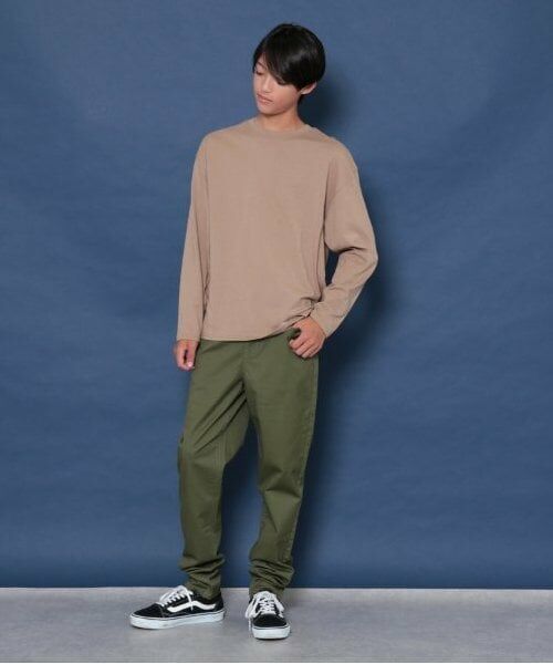 GLAZOS / グラソス Tシャツ | 【大人向けサイズあり】【プチプラ】バックメッセージロゴ長袖Tシャツ | 詳細2