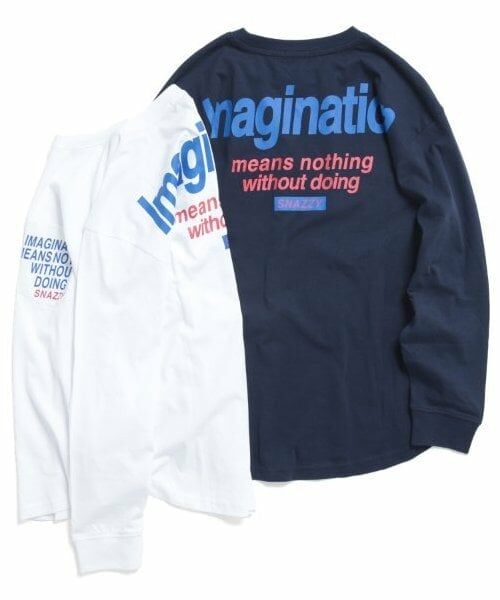 GLAZOS / グラソス Tシャツ | ポケット付きロゴプリント長袖Tシャツ | 詳細10