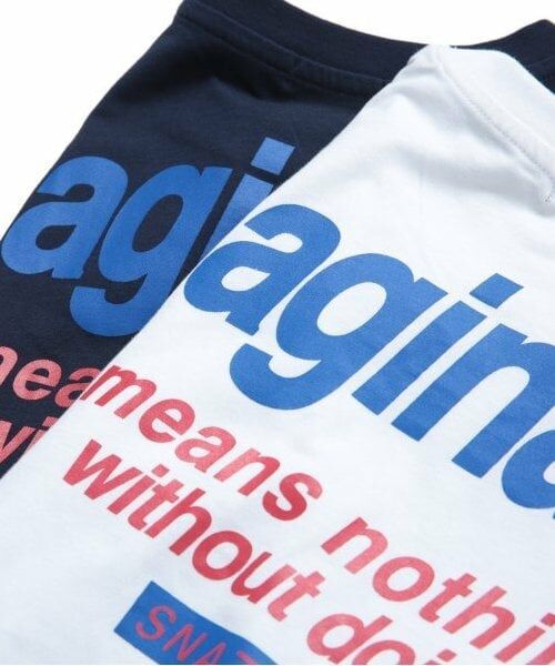 GLAZOS / グラソス Tシャツ | ポケット付きロゴプリント長袖Tシャツ | 詳細9