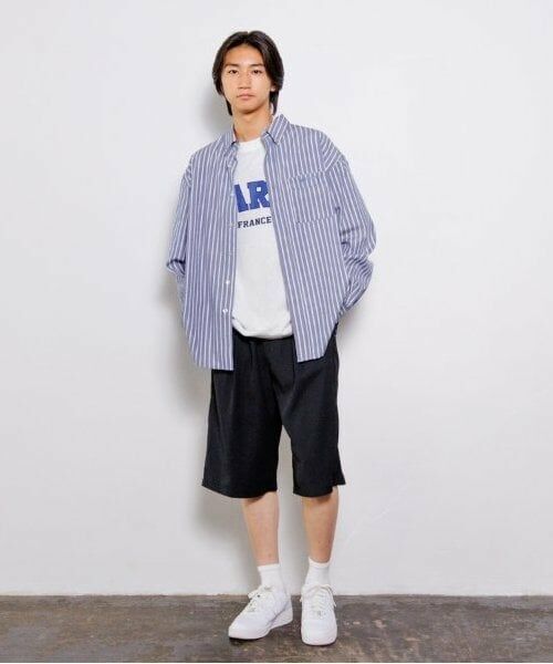 GLAZOS / グラソス シャツ・ブラウス | 【大人向けサイズあり】ストライプシャツ | 詳細2