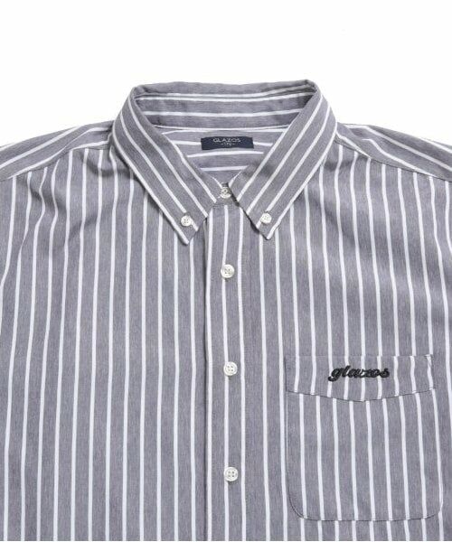 GLAZOS / グラソス シャツ・ブラウス | 【大人向けサイズあり】ストライプシャツ | 詳細4