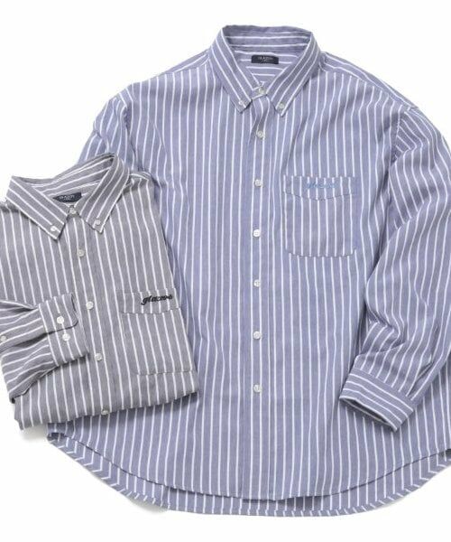 GLAZOS / グラソス シャツ・ブラウス | 【大人向けサイズあり】ストライプシャツ | 詳細9