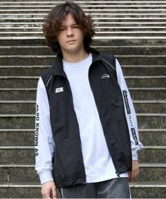 GLAZOS / グラソス ダウンジャケット・ベスト | 【大人向けサイズあり】ロゴジップアップベスト