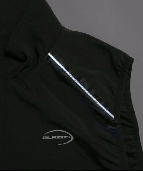 GLAZOS / グラソス ダウンジャケット・ベスト | 【大人向けサイズあり】ロゴジップアップベスト | 詳細14