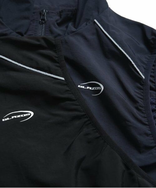 GLAZOS / グラソス ダウンジャケット・ベスト | 【大人向けサイズあり】ロゴジップアップベスト | 詳細16