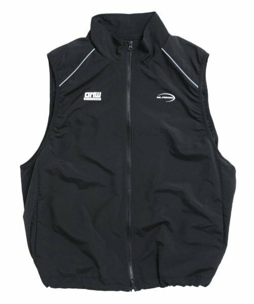 GLAZOS / グラソス ダウンジャケット・ベスト | 【大人向けサイズあり】ロゴジップアップベスト | 詳細18