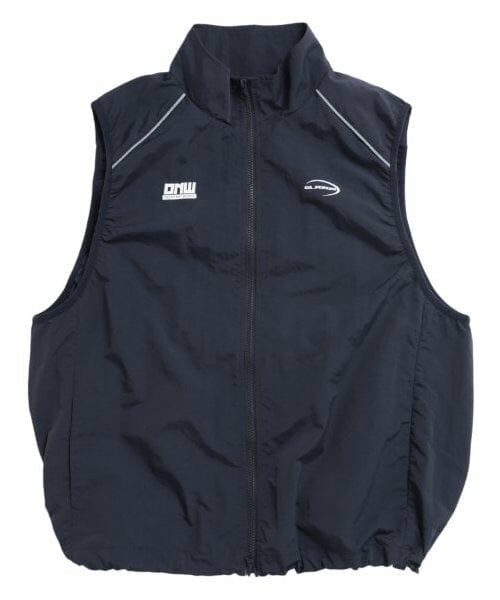 GLAZOS / グラソス ダウンジャケット・ベスト | 【大人向けサイズあり】ロゴジップアップベスト | 詳細19